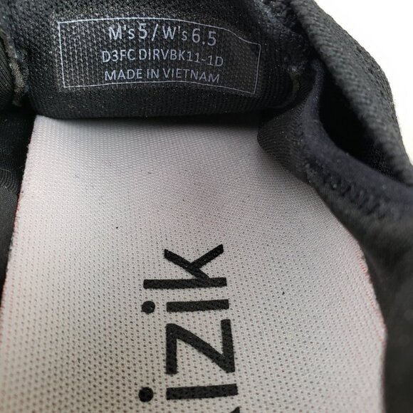 Kizik Irvine Knit Sneaker Women 6.5 Black Hands Free Casual Slip On Lace Up Shoe - Picture 12 of 12